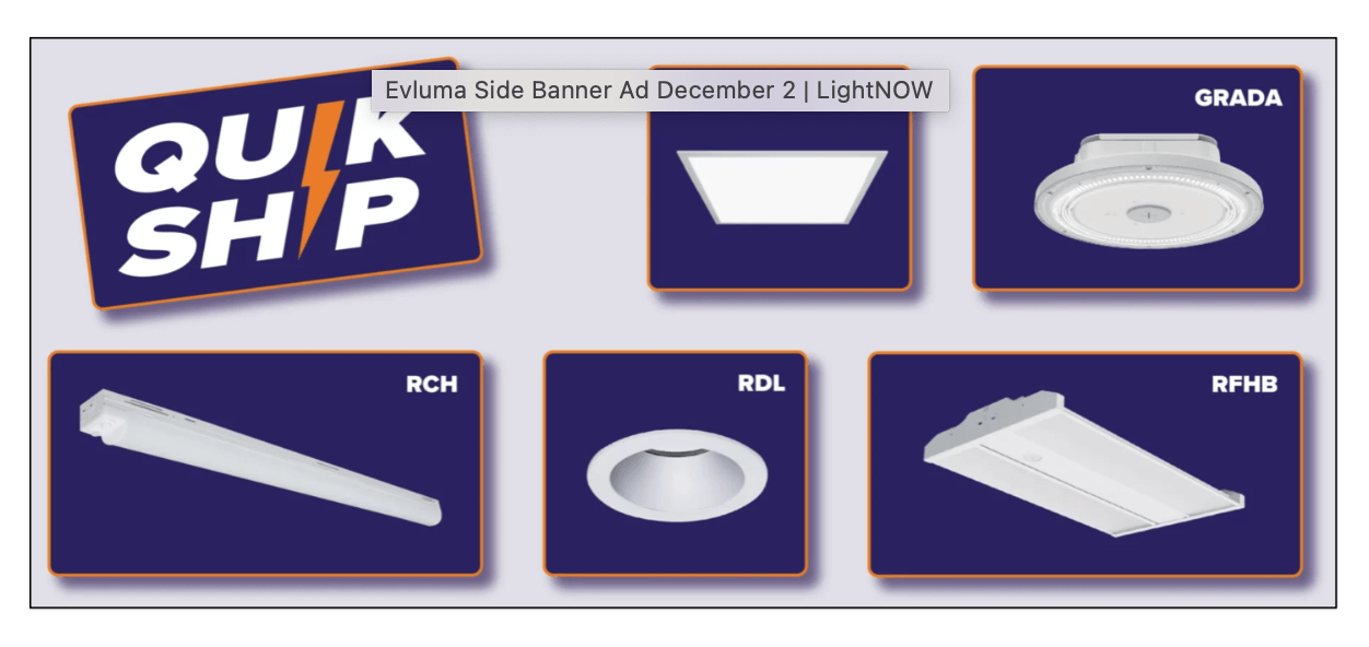 REVO Lighting Quick Ship Program